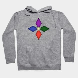 rainbow flower Hoodie